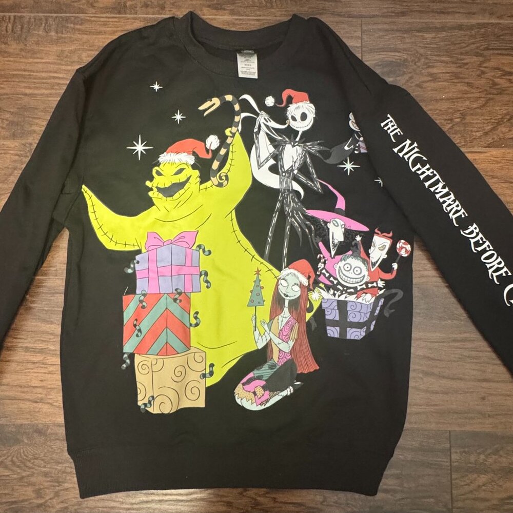 Disney The Nightmare Before Christmas Sweatshirt Black